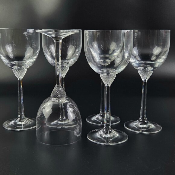 Vintage Claret Wine Octavie by Villeroy & Boch - Set of 7  Vintage Claret Wine Octavie by Villeroy & Boch - Set of 7 - 7 5/8\
